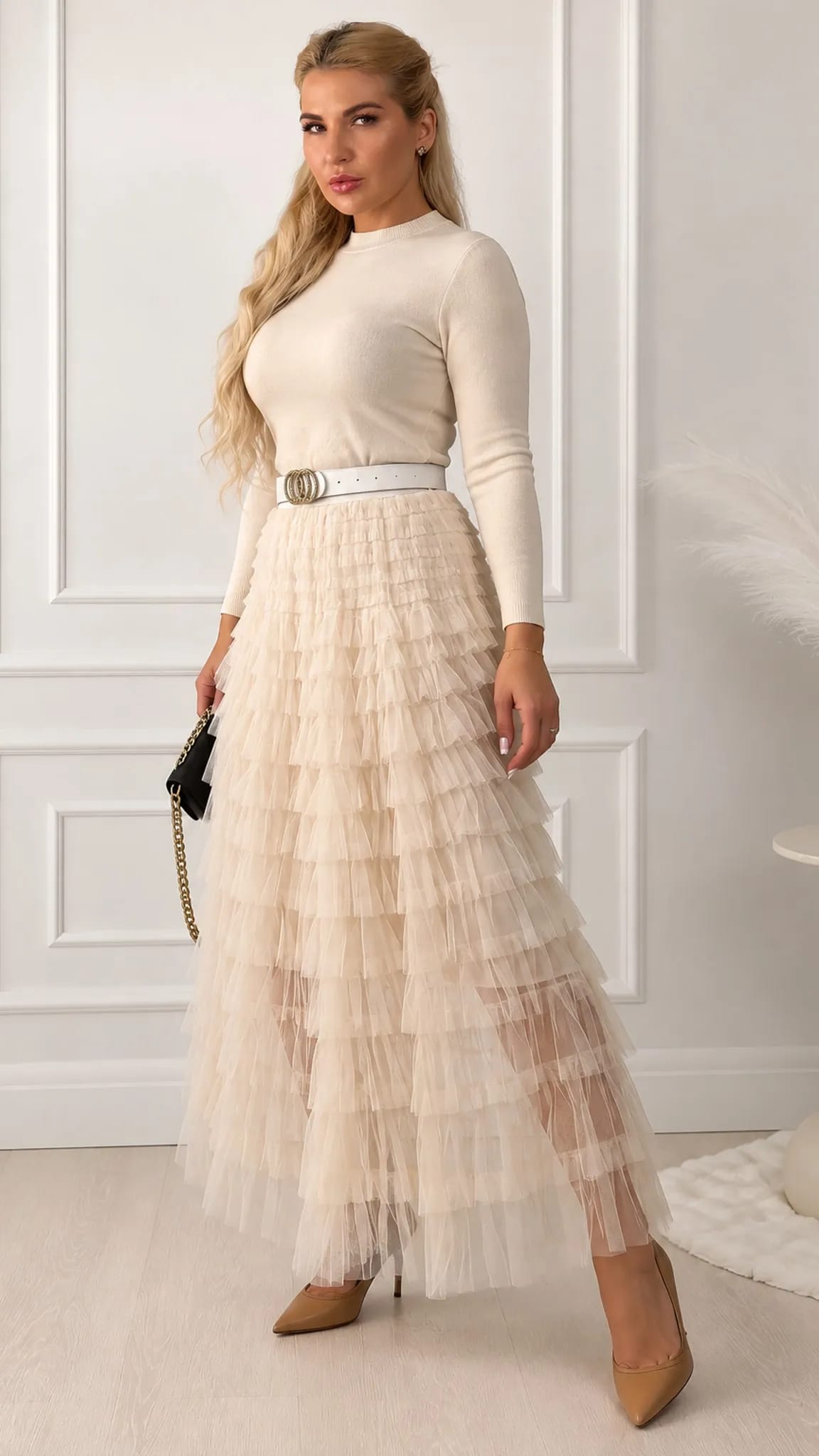 Elegantie tilla maxi svārki