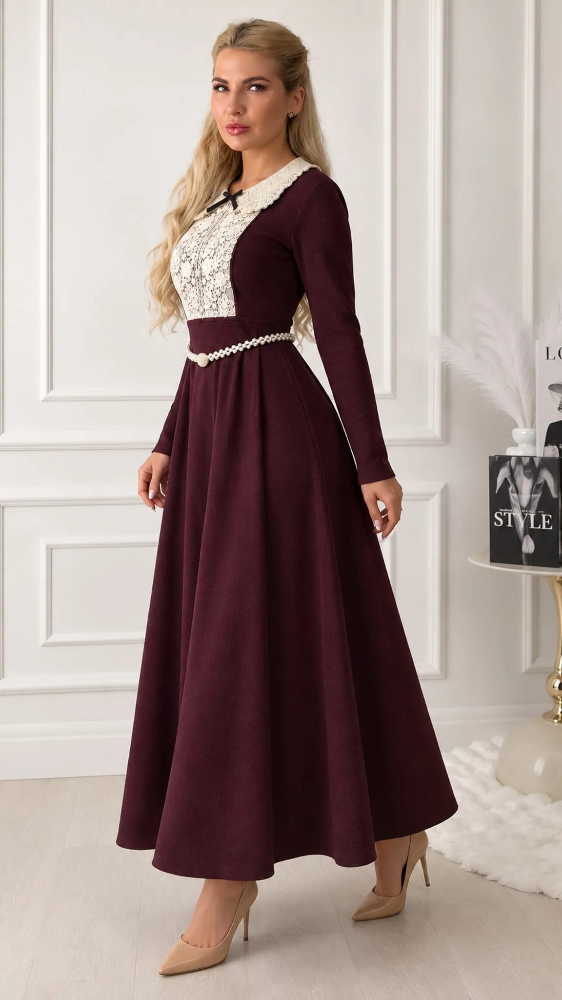 Maksi kleita «Romantika»